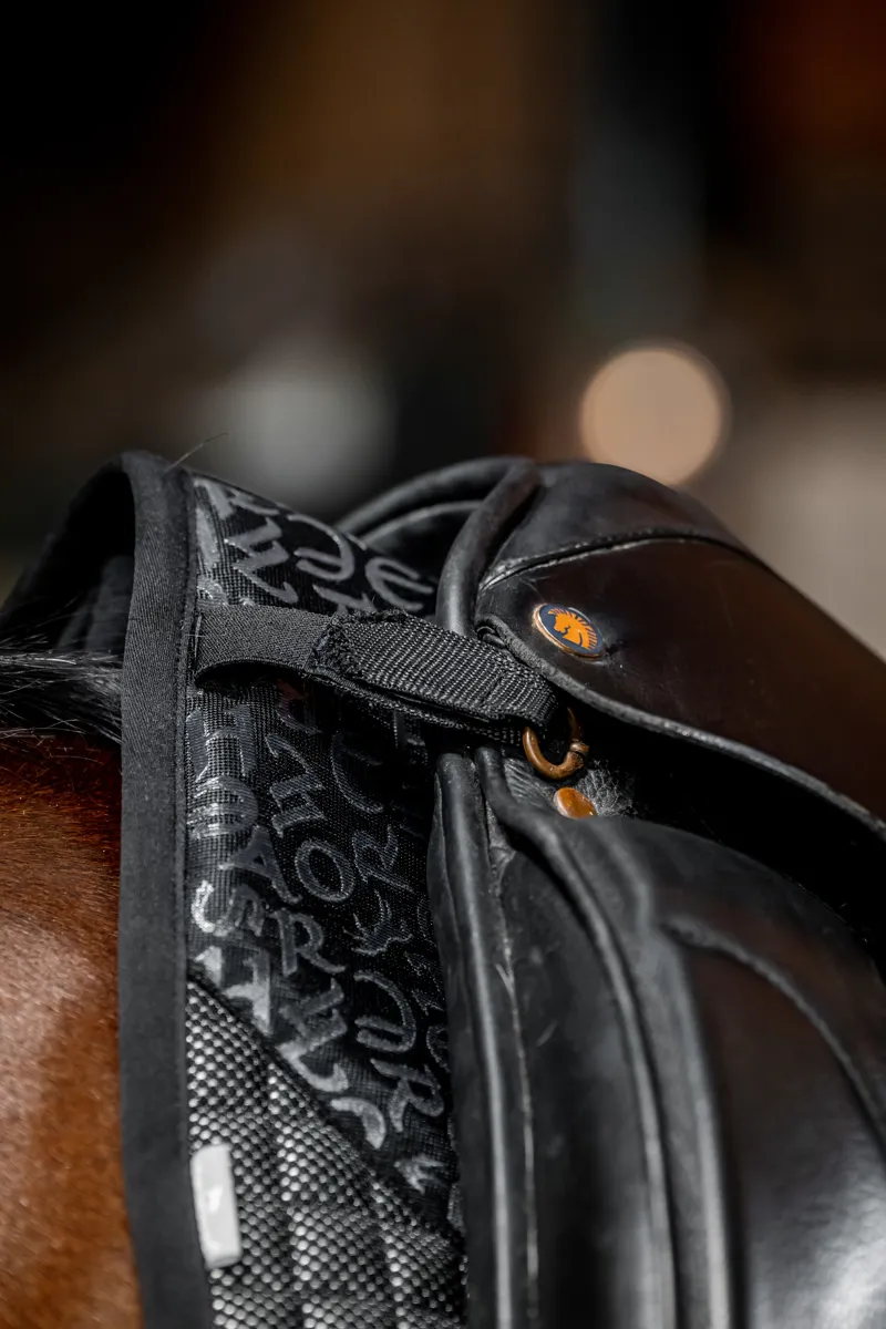 Horseware Tech Comfort Dressage Pad Black Cob/Full-1